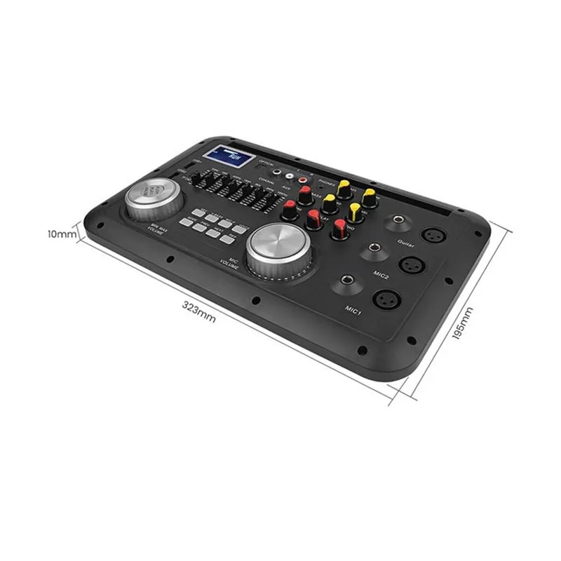 DSP Bluetooth MP3 декодер доска караоке предусилитель микшер эквалайзер без потерь волокно коаксиальный эквалайзер для усилителя аудио домашний кинотеатр T0113