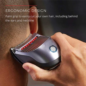 

Rechargeable Hair Trimmers Beard Shaver Hair Clippers for Men Self-Haircut at Home Kit Hair Clippers Cordless with 9 Combs