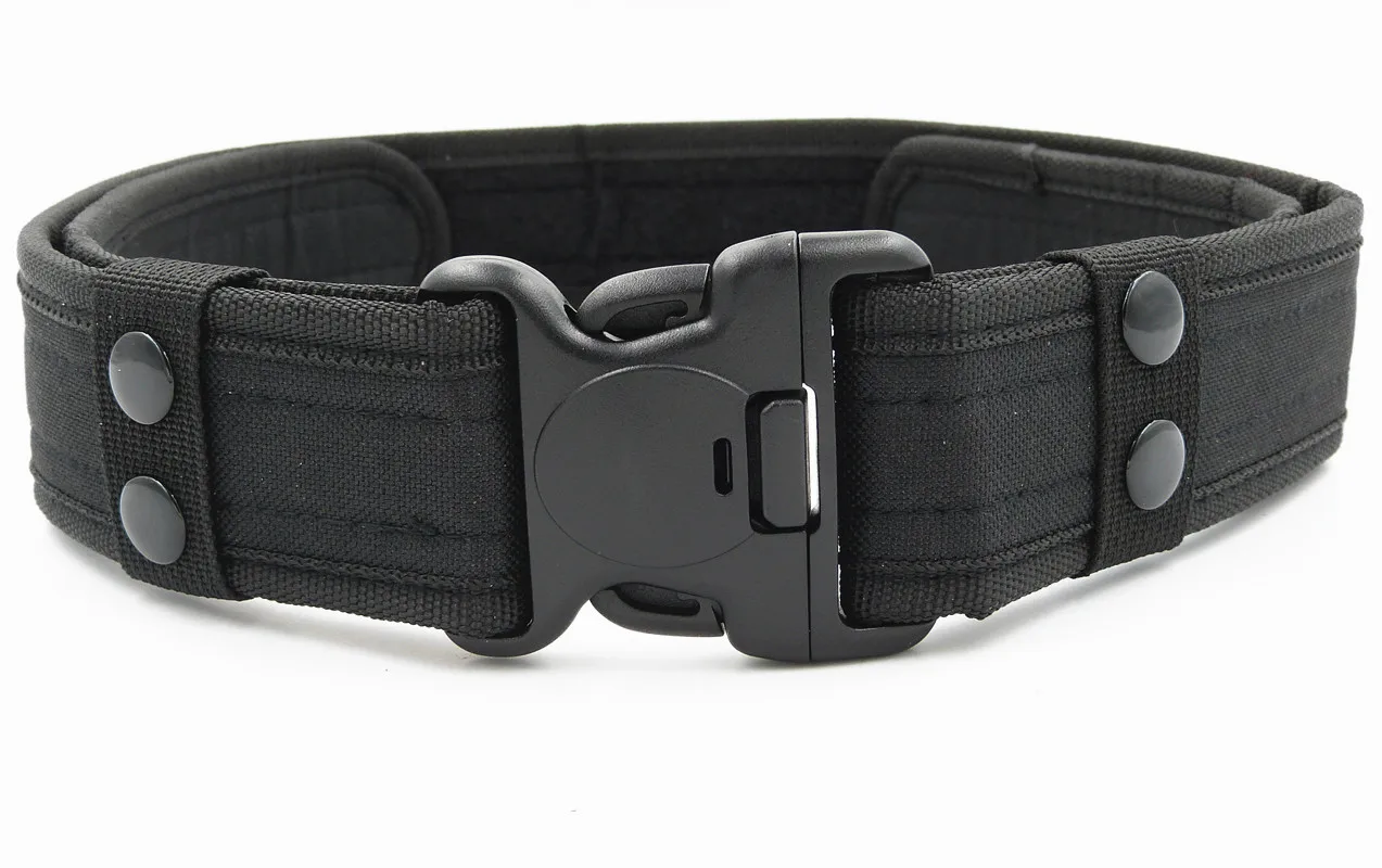 Ceinture Tactique Homme AivaToba - Nylon 1050D - Boucle Rapide Métal - Élastique Extensible - Pour Travail, Randonnée, Militaire