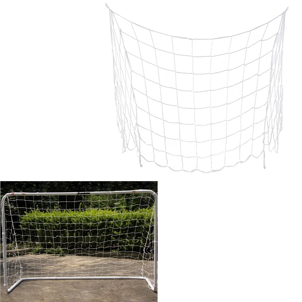 1.2x0.8m Football Soccer Goal Net Durable Polypropylene Fiber Goal Net For 3 Person Sports Match Training Tools