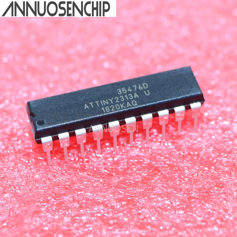 Бесплатная доставка 5 штук ATTINY2313A-PU ATTINY2313 ATTINY 2313 DIP20 ATMEL 8-бит MCU новый оригинальный