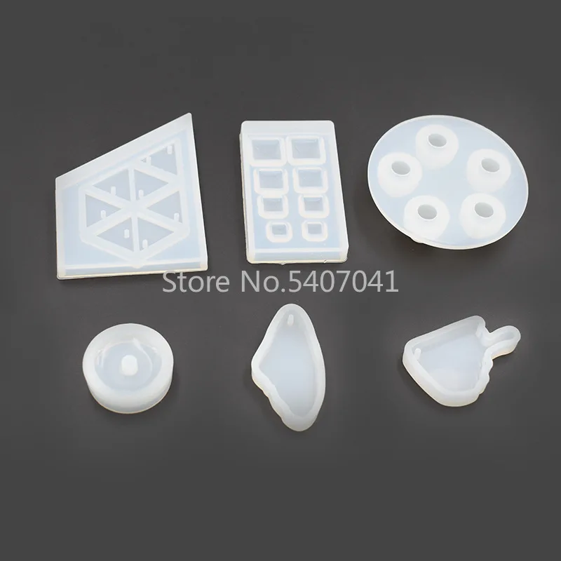 1PC Beads Bracelet Fish Knife Pendant DIY Silicone Mold Dried Flower Jewelry Accessories Tools Equipments Resin Molds