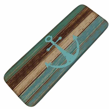 

Long Anti-slip Kitchen Carpet Washable Flannel Bedroom Bedside Area Rug Washable Mat In The Hallway Entrance Doormat