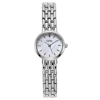 

Women Luxury Stainless Steel Quartz Watches Ins Blue Fritillaria Small Dial watch Quartz watchRelogio Feminino Gifts