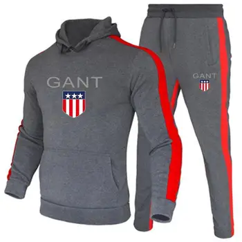 

Pullover suit men's sportswear 2020 casual hooded pants men's sportswear pants hooded sweatshirt men's suit jogging sports pants