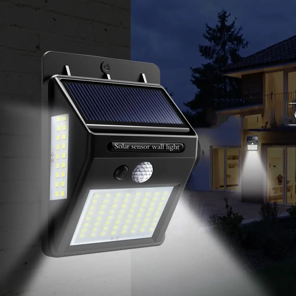 100 Led Solar Light Outdoor Lighting Lamp Pir Motion Light Outdoor Lighting Led Solar Lamp