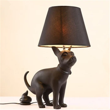 

Cute Dog Creative Decorative Lamp Modern Simple Children's Room Proud Dog Lamp Free Shipping