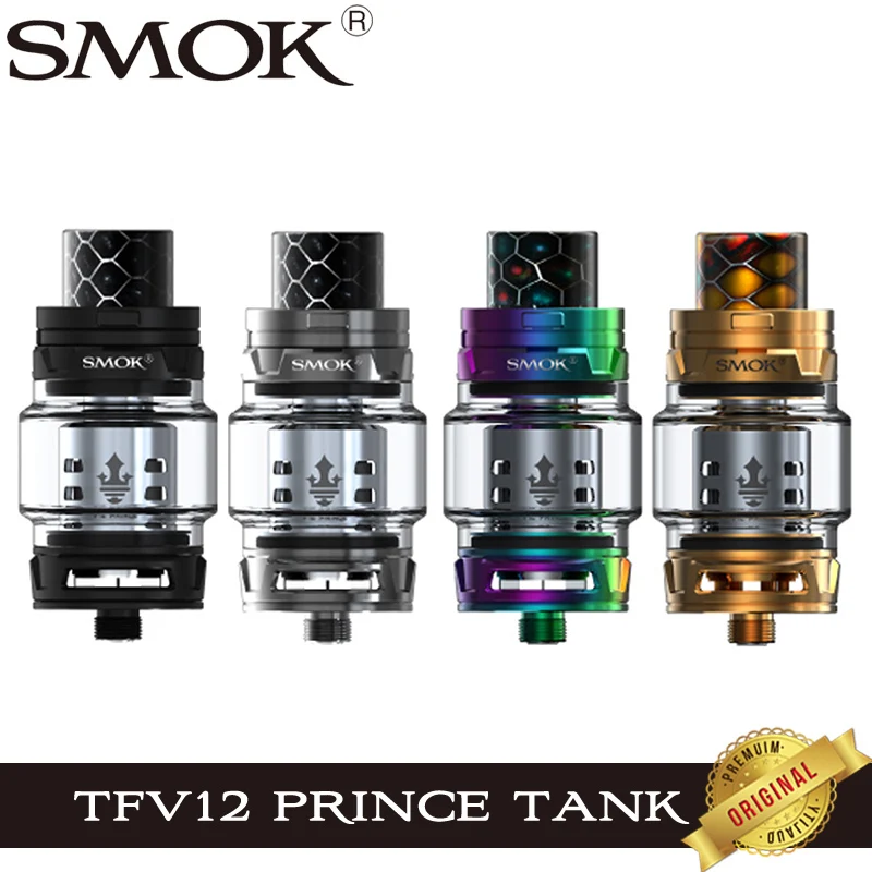 Оригинальный бак Smok TFV12 Prince 8 мл облако чудовище с принцем Q4 X6 T10 катушка подходит
