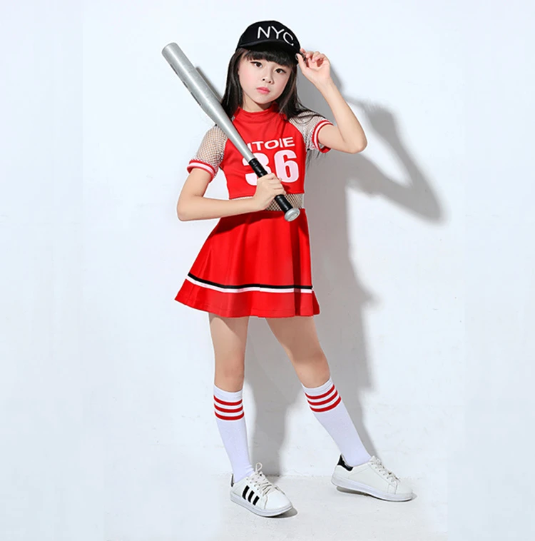 red and white hip hop outfits