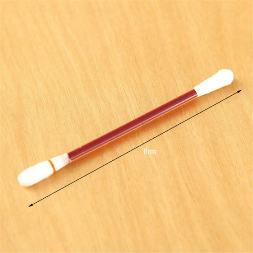 50PCSLot Cotton Swab Medical Alcohol Disposable Emergency Cotton Stick Iodine Swab Disinfected Swab for Children Adults Baby (14)