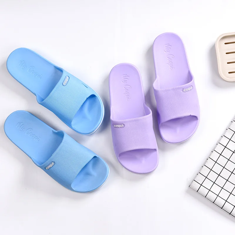 

Coqui COQUI Household EVA Slipper Summer Indoor Bathroom Slippers Women's Simple Home Slipper