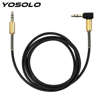 

Male-Male AUX Cable Spring Audio Cable Headphone Beats Speaker 3.5MM Audio Cable Car Stereo AUX Cord Auto Accessories Universal