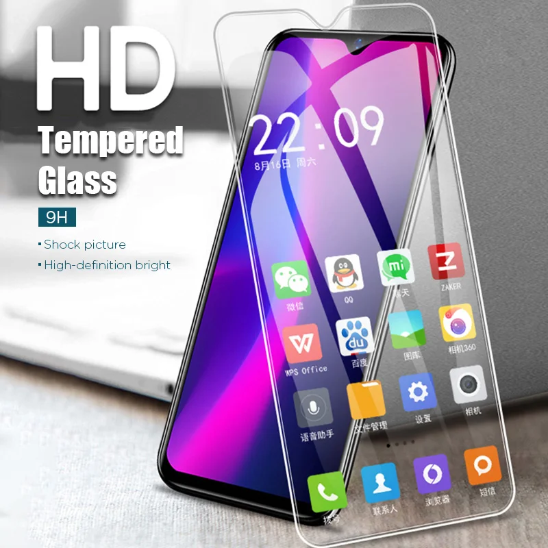 Защитное стекло 9D для экрана закаленное Oppo A92 A92S A72 A52 A12 F15 A31 A12e Ace2 | Мобильные