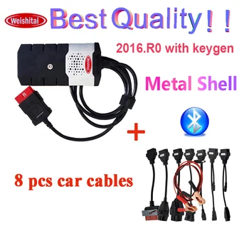 

Weishitai 2019 Newest 2016.R0 with keygen for delphis vd ds150e cdp bluetooth car truck vd tcs cdp pro for autocoms obd2 Scanner