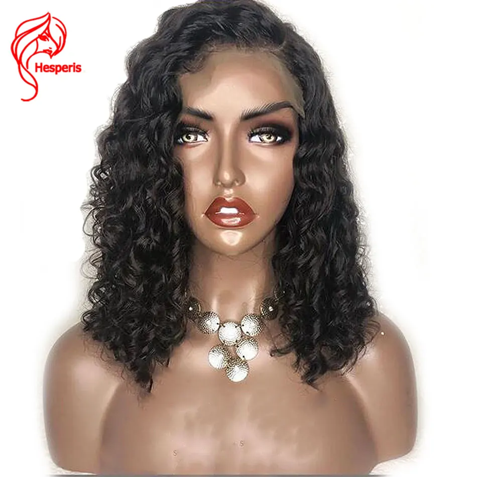 

Hesperis 360 Lace Frontal Deep Wave Wigs With Side Part Pre Plucked Brazilian Remy Human Hair Lace Wigs Glueless Wigs for Women