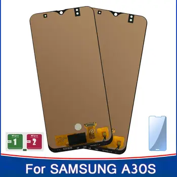 

2PCS 100% Tested Working Display For Samsung Galaxy A30s A307 A307F A307FN Adjust Brightness High TFT LCD Touch Screen Digitizer