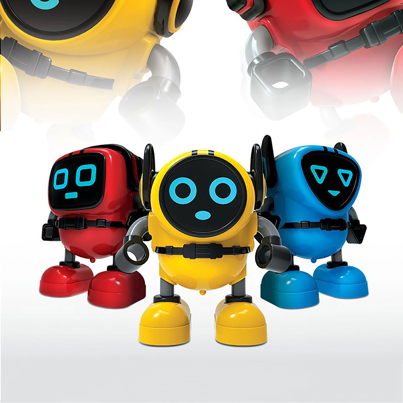 Robot Christmas 2022 2022 Children Toys New Gyro Inertial Deformation Robot Small Car Finger  Gyro Turn Dazzling Bucket Boy Interaction Toy Christmas|Spinning Tops| -  Aliexpress