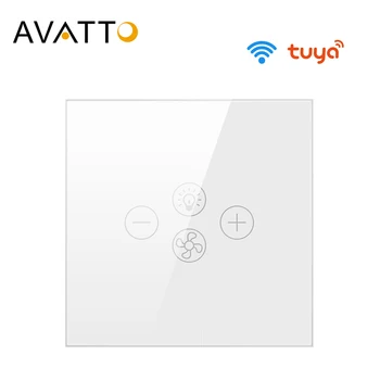 Avatto Tuya Wifi Fan Light Switch Smart Ceiling Fan Lamp
