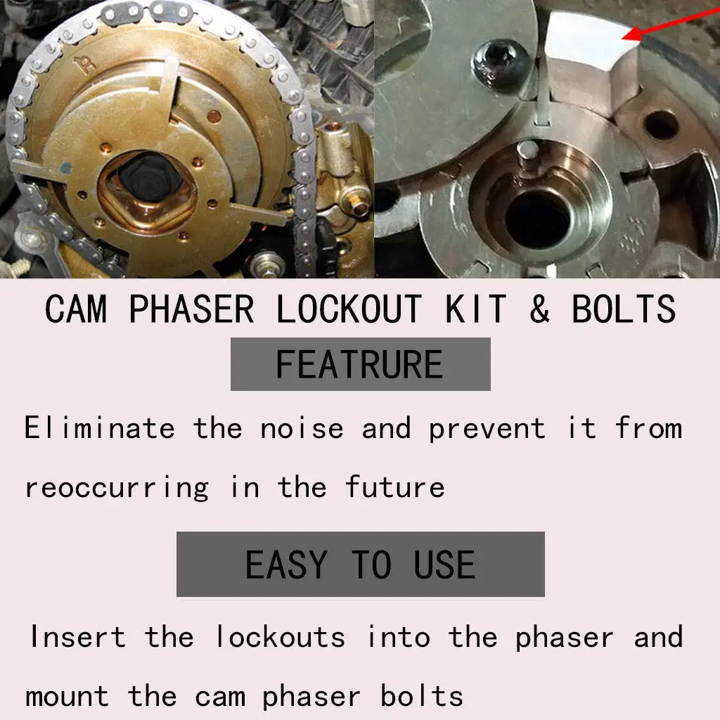 Для Ford 5.4L и 4.6L 3 клапанные двигатели Cam Phaser Lock Out Kit, монтажные болты распределительного вала-вызваны сбой кулачковых фазеров