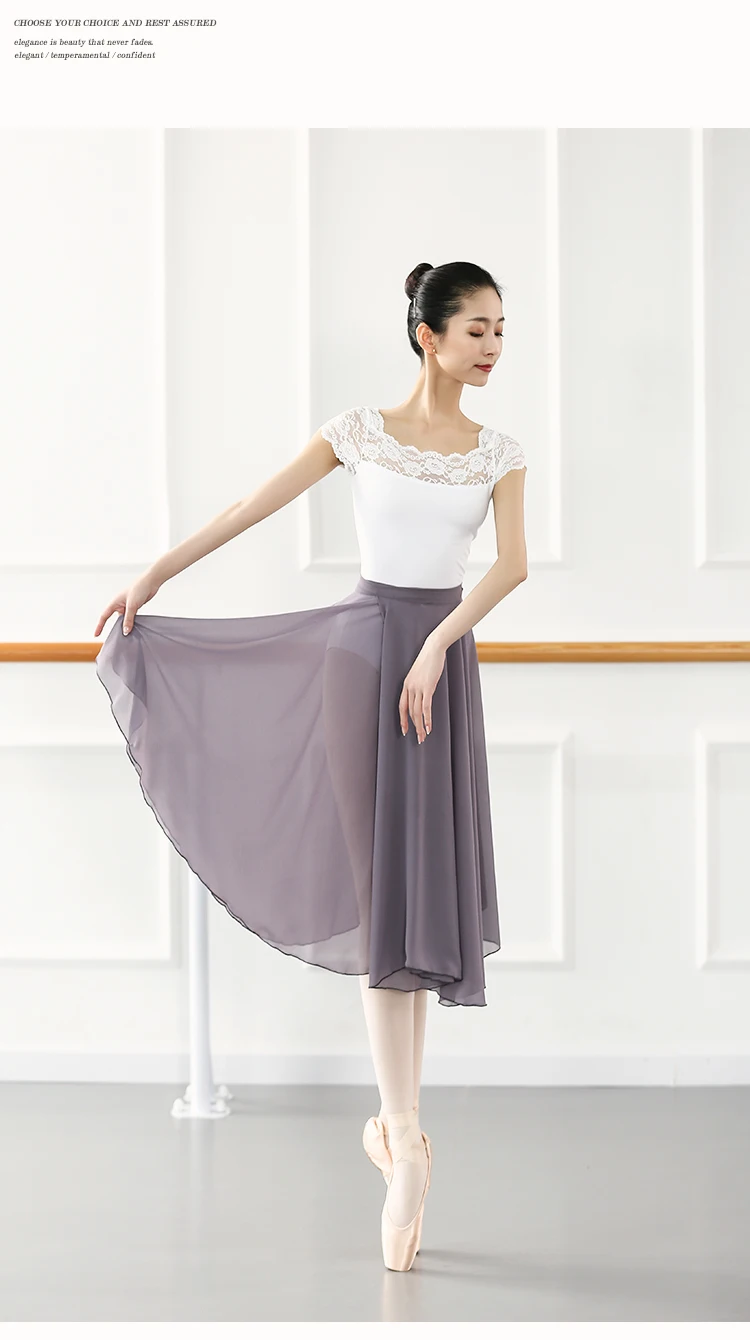 Gonna Tulle Danza Classica Donna - Lunghezza 62cm, Vita Regolabile, Multi Colore - Foto 2