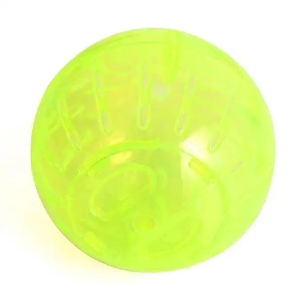 Plastic Pet Rodent Mice Jogging Ball Toy Hamster Gerbil Rat Exercise Balls Play Toys - Цвет: Yellow