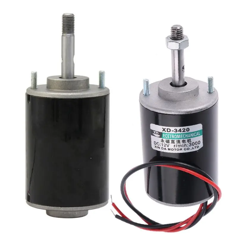 

12/24V 30W Permanent Magnet Electric DC Motor High Speed CW/CCW For DIY Generator