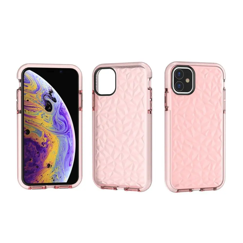 Чехол с алмазным узором для iphone 7 XS MAX чехол мягкая задняя крышка из ТПУ 11 6 S 8 Plus X XR