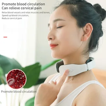 

New Carrying Traveling Cervical Spine Massager Car Compression Massage Neck Device Multi-frequency Cervical Spine Massager
