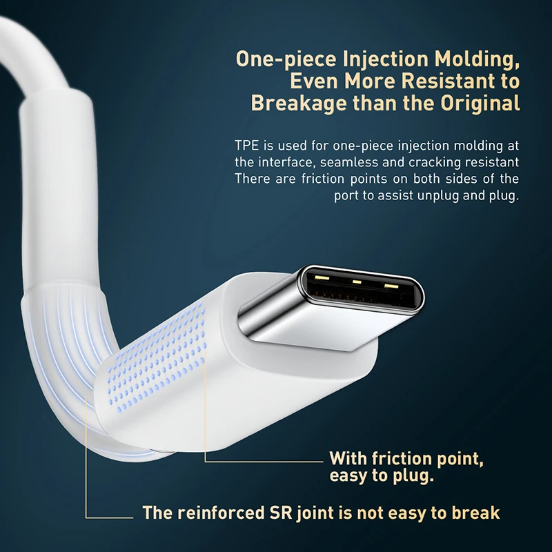 BMX MFi USB C to Lightning Cable for iPhone XR Xs Max 11 USB PD 18W Fast Charging USB Cable for iPh