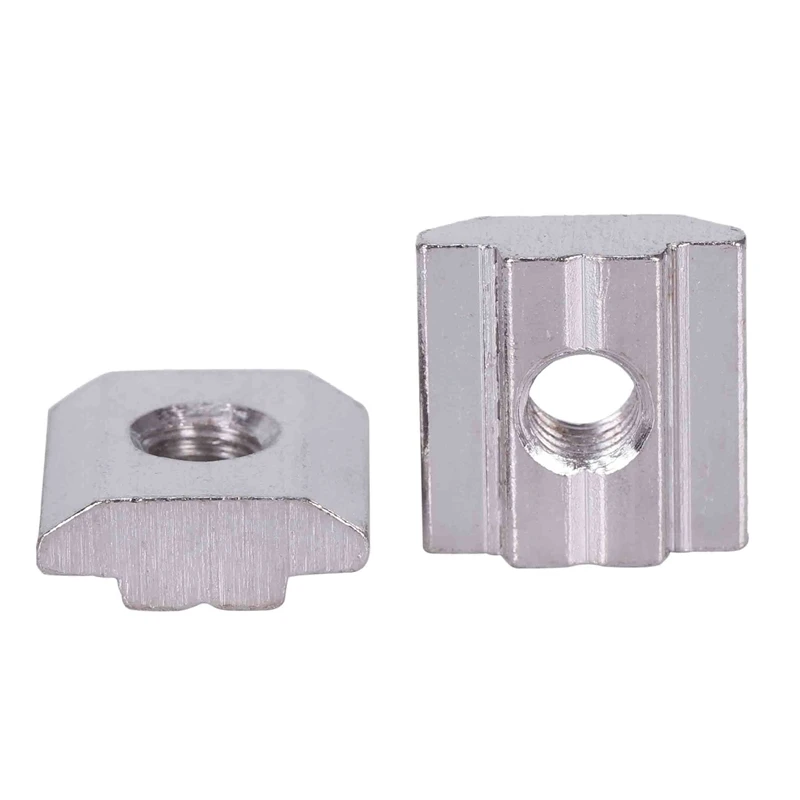 10 шт Т-образная оцинкованная фурнитура 30 серии M6 в рулоне Т-образной гайки