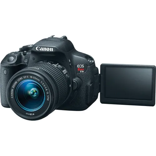 Canon 700D / Rebel T5i DSLR Digital Camera with 18-55mm Lens -18 MP  -Full HD 1080p Video -Vari-Angle Touchscreen (New)