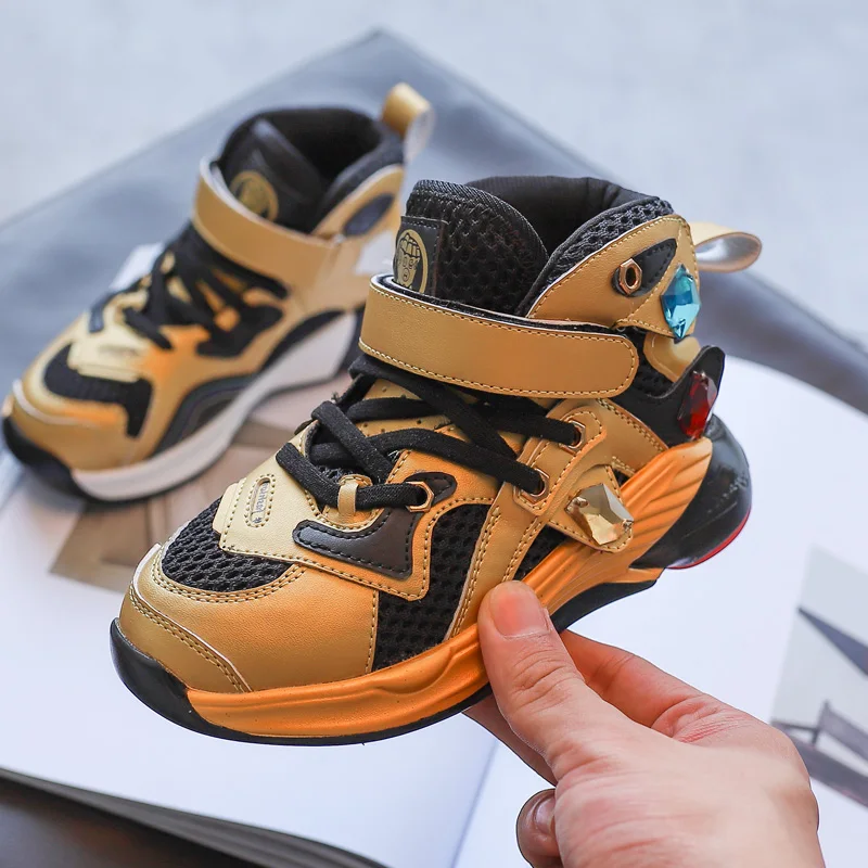 

Kid Running Sneakers Summer Children Sport Shoes Tenis Infantil Boy Basket Footwear Breathable Toddler Sneakers