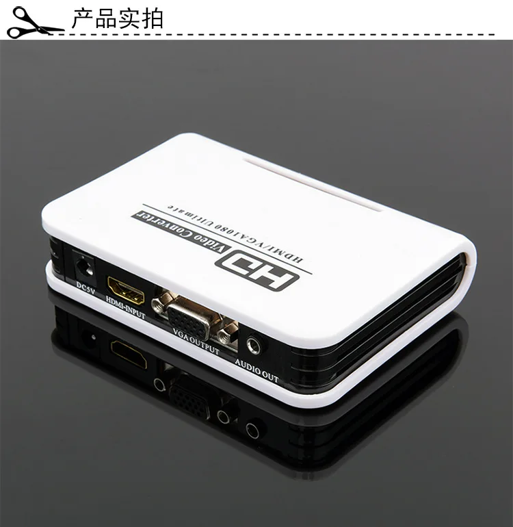 Источник производитель HDMI к VGA конвертер с аудио HDMI к VGA книга HDMI к VGA
