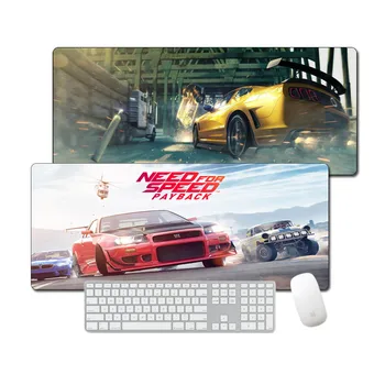 

70x30cm Large Need for Speed Mouse pad Gamer Locking Edge Rubber Durable Gaming Mousepad Comeputer Notebook Keyboard Desk Mat