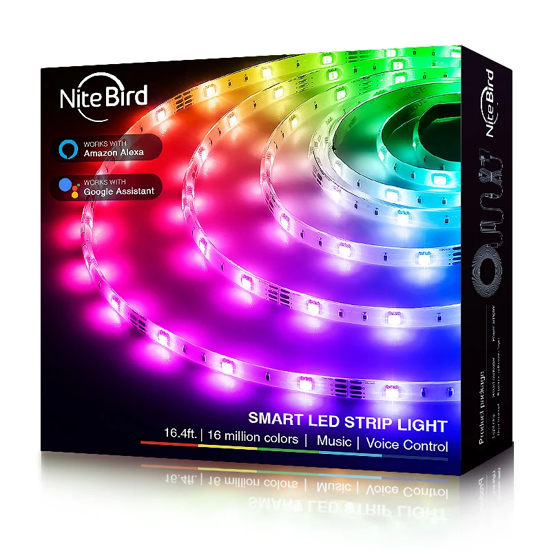 Светодиодная ленсветильник Wi-Fi 2 4 ГГц RGB 5050 гибкая лента Fita светодиодсветильник s
