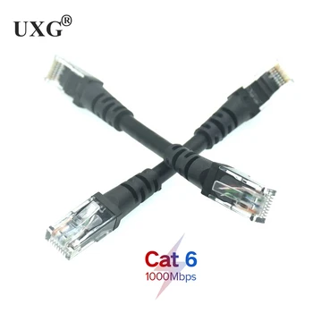 

CAT6 Cat5 Round UTP Ethernet Network Lan Short Cable RJ45 Connector 8P8C Patch Cord line For Computer Rouder 10cm 30cm 50cm 1m