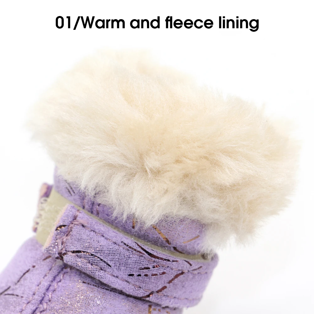 Classic Style Winter Boots For Dogs
