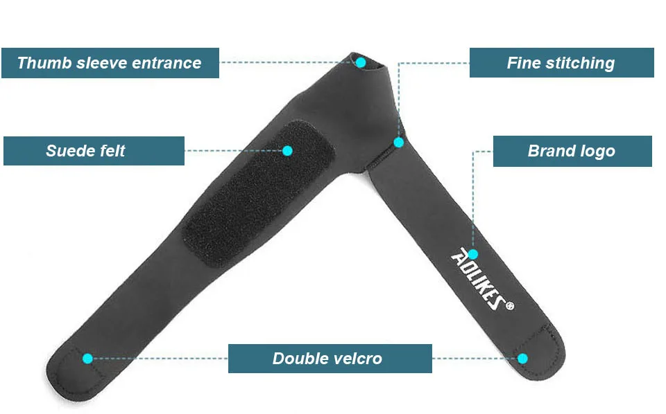 1 шт. регулируемый фиксатор для запястья, поддержка большого пальца, стабилизатор, защита для пальцев, инструмент для травмирования, поддержка для здоровья