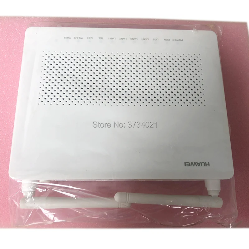 

6Pcs/lot 99% new HG8546M huawei fiber optic router 1GE+3FE+TEL+USB+WIFI English firmware optical network terminal