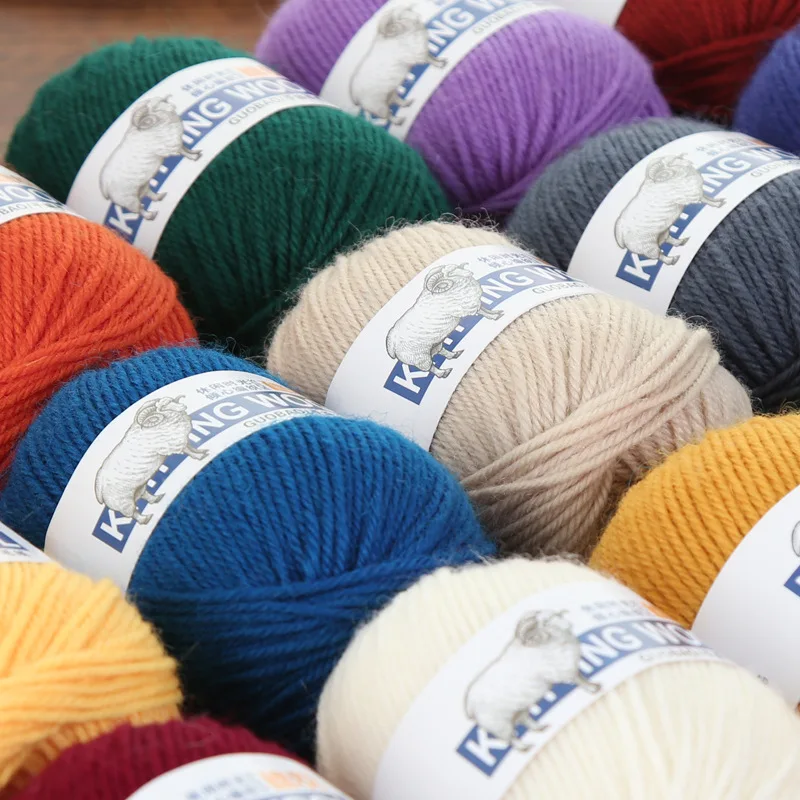 Wool Yarn For Knitting 100g/Ball 100%