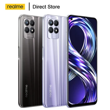 Realme 8i Russian Version 128GB 4GB RAM Gsm Unlocked Phone Helio G96 50MP  The phone comes with a 6.60-inch touchscreen display with a resolution of  1080x2412 pixels. Realme 8i is powered by