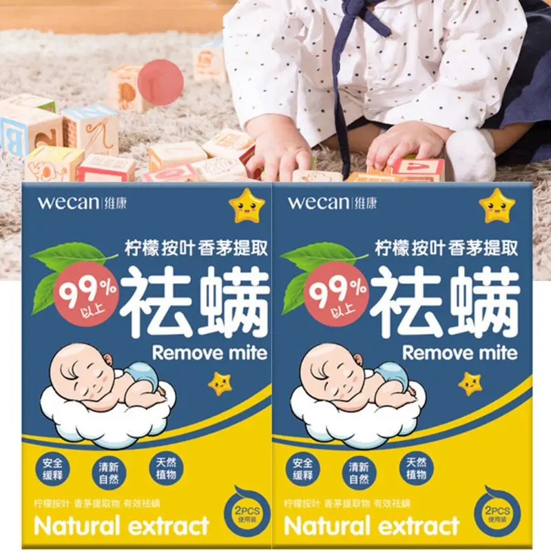 2 упаковки/коробка, натуральный экстракт, клопы, инсектицид, порошок для удаления клещей, Устранитель блох, средство для удаления, средство для чистки