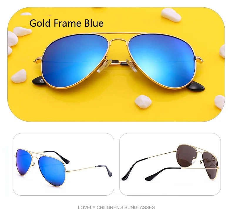 WarBLade Fashion Baby Kids Polarized Sunglasses Pilot Style Children Boys Girls Sun Glasses UV400 Protection Oculos De Sol Gafas