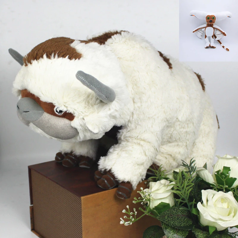 28 50 см мягкие животные аниме каваи Аватар Последний Airbender Appa плюшевые игрушки ТВ