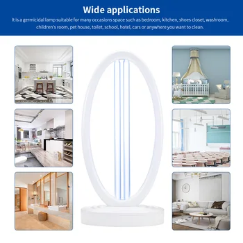 

UV Sterilizer Desinfection UVC Lamp Germicidal UVC CFL Ozone LED Light Bulb Ultraviolet Sterilizer Bacterial Kill Mite Home Lamp