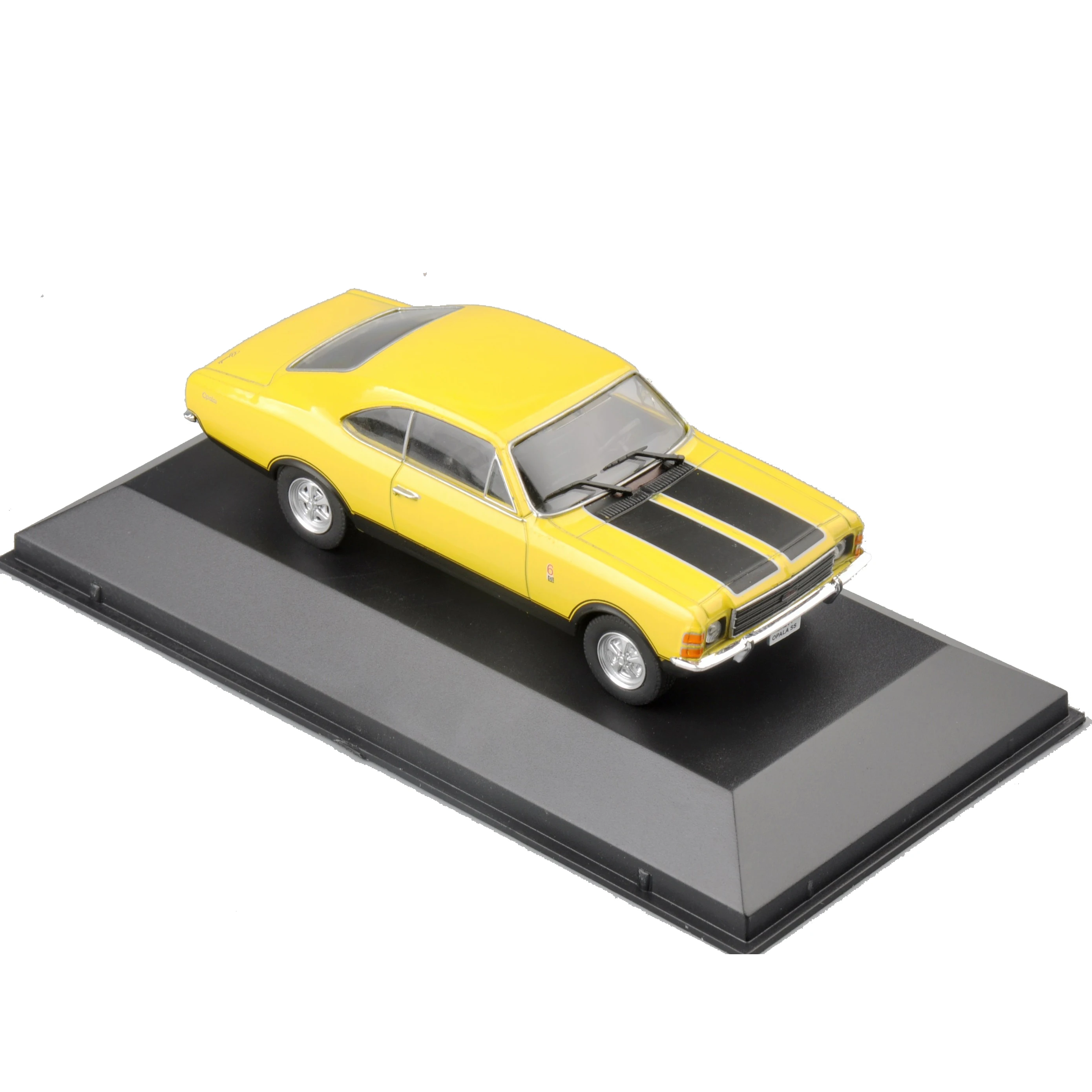 Модель классического автомобиля Atlas 1:43 желтая модель Chevrolet Opala SS 1976 литые