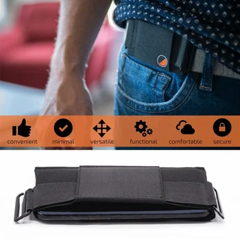 

Minimalist Invisible Wallet Waist Bag Mini Pouch for Key Card Phone Sports Outdoor DNJ998