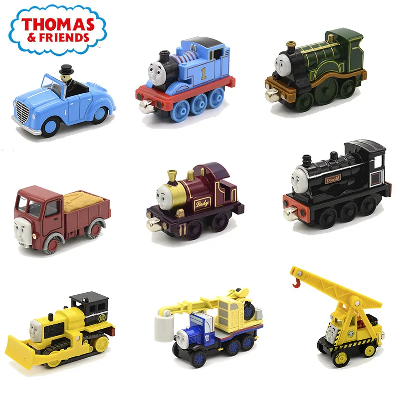 Металлический магнитный поезд Thomas and Friends в масштабе 1:43 классические игрушки мини