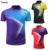 Новая бадминтонная футболка polo Women/Men tennis jersey custom shirt Женская спортивная рубашка ladies Table Tennis t shirt quick dry
