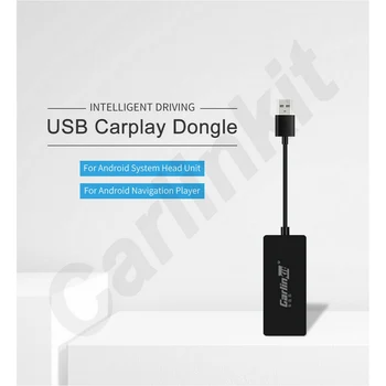 

Carlinkit Apple CarPlay /Android Auto Carplay Dongle for Android System Screen Smart link Support Mirror-link Online Map Music